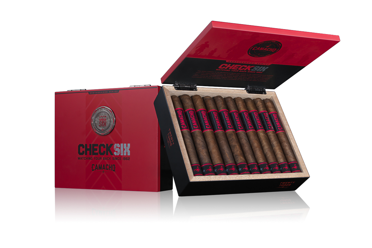 Camacho Cigars Check Six Limited Edition Packaging Design